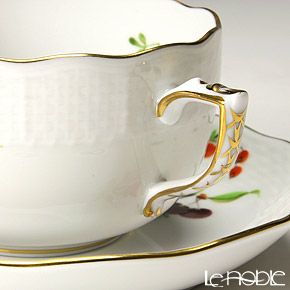 ヘレンド フルーツコンポジション CFR-11 00724-0-00 ティーカップ＆ソーサー 200ml