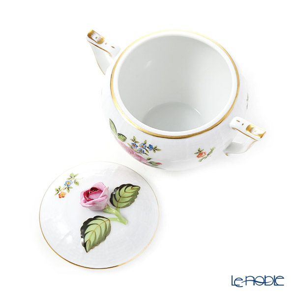 ヘレンド プティットローズブーケ PBR-1 00472-0-09 シュガーポット ローズ 200ml ピンク