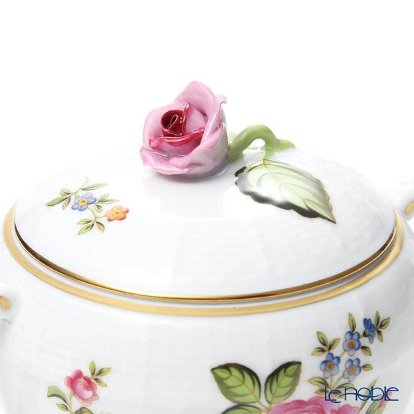 ヘレンド プティットローズブーケ PBR-1 00472-0-09 シュガーポット ローズ 200ml ピンク