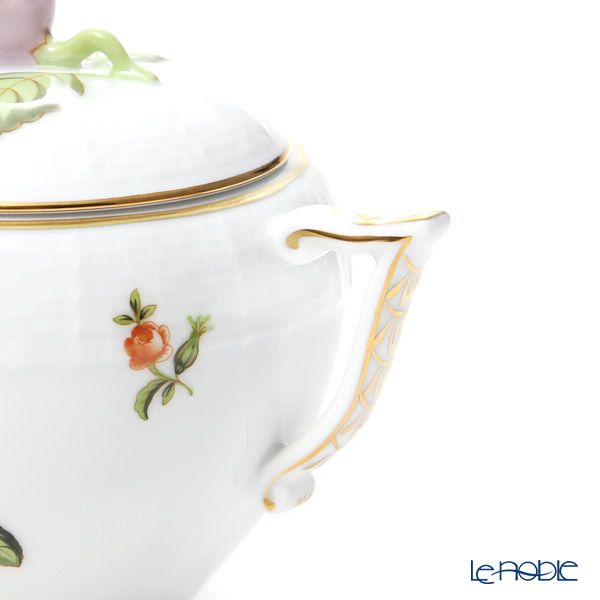 ヘレンド プティットローズブーケ PBR-1 00472-0-09 シュガーポット ローズ 200ml ピンク