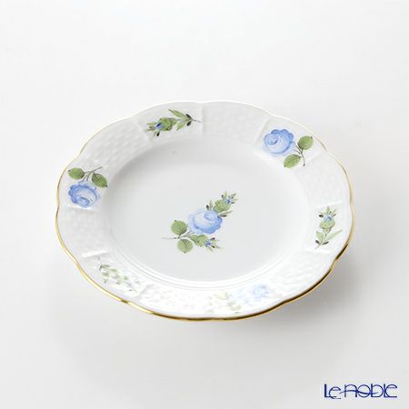 ヘレンド プティットローズ ブルー PRB 00512-0-00 プレート 12.5cm