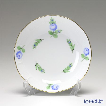 ヘレンド プティットローズ ブルー PRB 00704-1-00 フルーツボウル 13.5cm