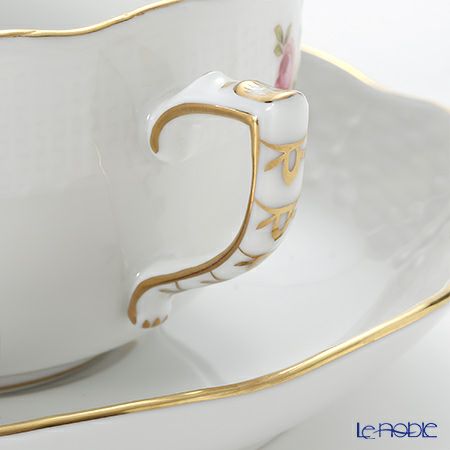 ヘレンド プティットローズブーケ PBR-1 00724-0-00 ティーカップ＆ソーサー 200ml ピンク