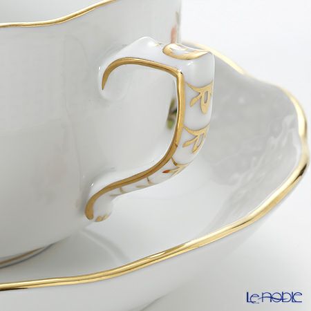 ヘレンド プティットローズブーケ PBR-4 00724-0-00 ティーカップ＆ソーサー 200ml イエロー／ピンク