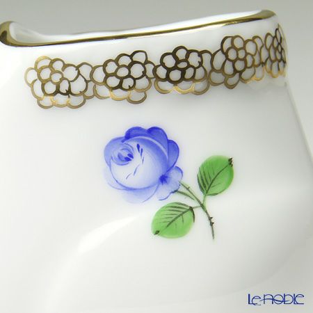 ヘレンド プティットローズ ブルー PRB 07587-0-00 ブーツ 10cm