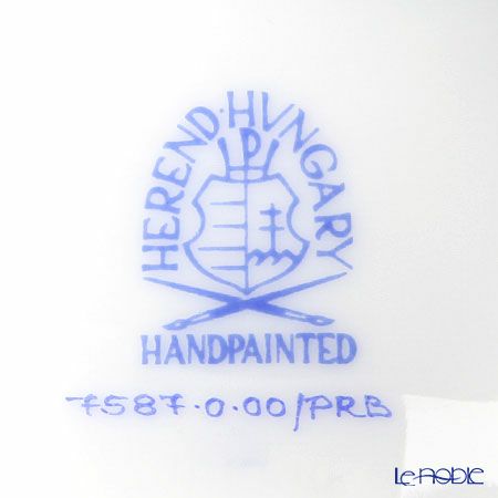 ヘレンド プティットローズ ブルー PRB 07587-0-00 ブーツ 10cm