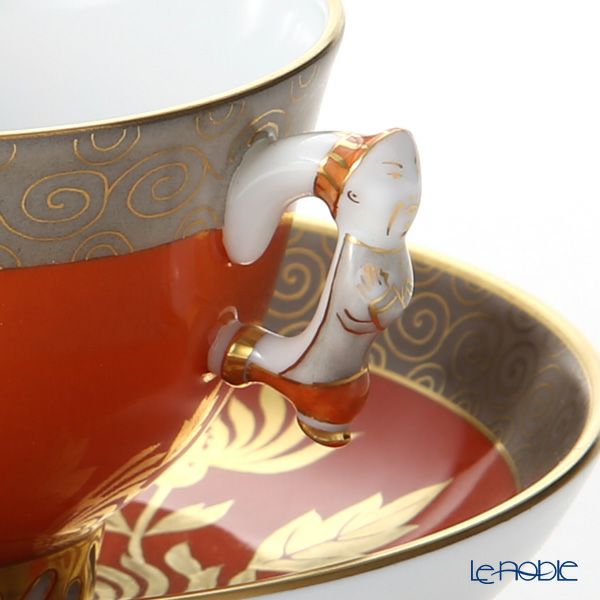 ヘレンド シノワズリ（中国趣味） CDO 03371-0-21 マンダリン スモールカップ＆ソーサー
