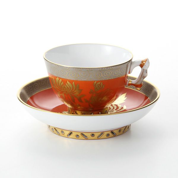 ヘレンド シノワズリ（中国趣味） CDO 03371-0-21 マンダリン スモールカップ＆ソーサー