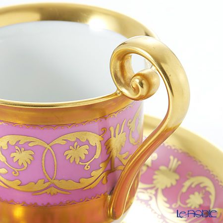 アウガルテン（AUGARTEN） インペリアル ピンク（67282） コーヒーカップ＆ソーサー（852）