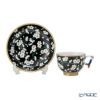 ヘレンド シノワズリ（中国趣味）黒地白梅 PFNB 03364-0-21 マンダリン ラージカップ＆ソーサー