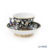 ヘレンド シノワズリ（中国趣味）黒地白梅 PFNB 03371-0-21 マンダリン スモールカップ＆ソーサー