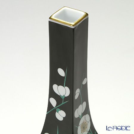 ヘレンド 黒地白梅 PFNB-GR 07055-0-00 ベース 33cm