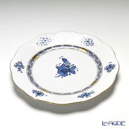 ヘレンド アポニーインディゴブルー 00517-0-00 プレート 19cm