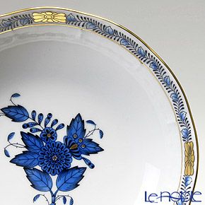 ヘレンド アポニーインディゴブルー 00704-1-00 フルーツボウル 13.5cm