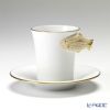 ヘレンド QH Collection QH-VHJ 04913-0-00 モカカップ＆ソーサー 無地