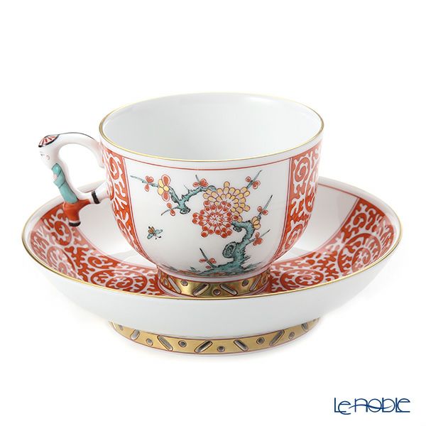 ヘレンド シノワズリ（中国趣味）カキエモン SKA 03364-0-21 マンダリン ラージカップ＆ソーサー