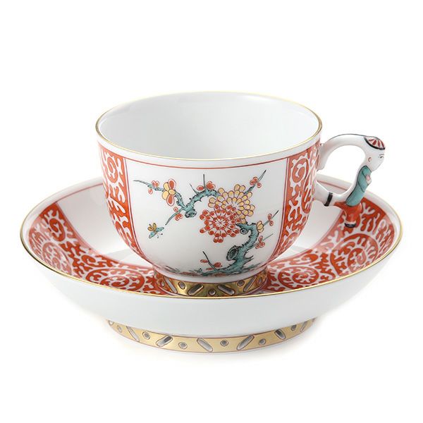 ヘレンド シノワズリ（中国趣味）カキエモン SKA 03364-0-21 マンダリン ラージカップ＆ソーサー