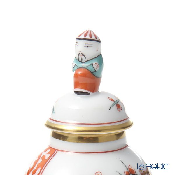 ヘレンド シノワズリ （中国趣味） カキエモン SKA 06574-0-21 ミニベース蓋付（マンダリン） 9cm