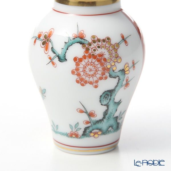 ヘレンド シノワズリ （中国趣味） カキエモン SKA 06574-0-21 ミニベース蓋付（マンダリン） 9cm