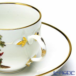 マイセン（Meissen） リミテッドエディション 290885／10580 コーヒーカップ＆ソーサー（パグと貴婦人） 世界限定コレクション