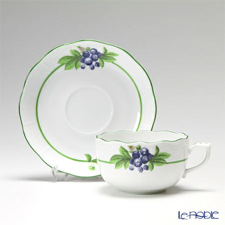 ヘレンド ベリーアラカルト BAC-6（ビルベリー） 00724-0-00 ティーカップ＆ソーサー 200ml