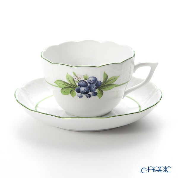 ヘレンド ベリーアラカルト BAC-6（ビルベリー）00730-0-00 ティーカップ＆ソーサー（兼用） 200ml