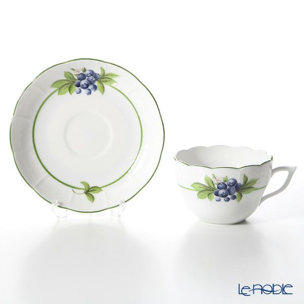 ヘレンド ベリーアラカルト BAC-6（ビルベリー）00730-0-00 ティーカップ＆ソーサー（兼用） 200ml