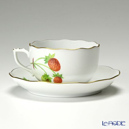 ヘレンド FTH-FR 20724-0-00 ティーカップ＆ソーサー 200ml（ストロベリー）