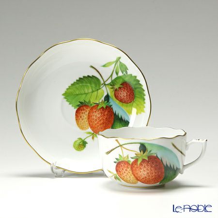 ヘレンド FTH-FR 20724-0-00 ティーカップ＆ソーサー 200ml（ストロベリー）