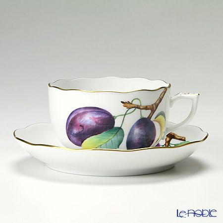 ヘレンド FTH-PR 20724-0-00 ティーカップ＆ソーサー 200ml（プルーン）