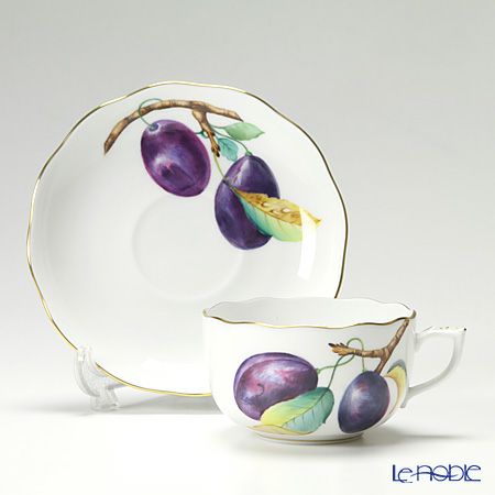 ヘレンド FTH-PR 20724-0-00 ティーカップ＆ソーサー 200ml（プルーン）