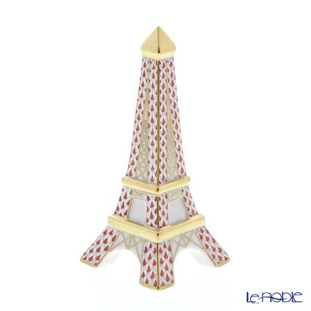 ヘレンド ファンタジー VH 05242-0-00 エッフェル塔 12.5cm オレンジ