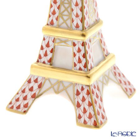 ヘレンド ファンタジー VH 05242-0-00 エッフェル塔 12.5cm オレンジ