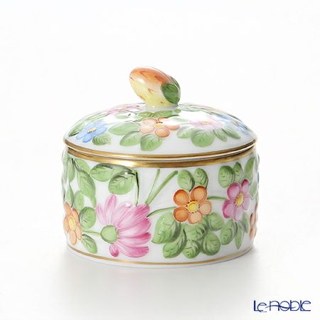 ヘレンド ファンタジー C 06038-0-11／6203 ボンボン入れ（ストロベリー）