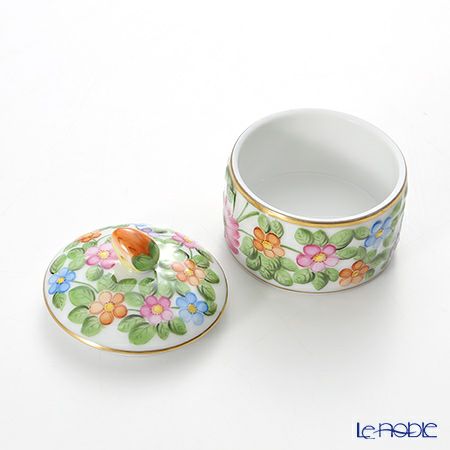 ヘレンド ファンタジー C 06038-0-11／6203 ボンボン入れ（ストロベリー）