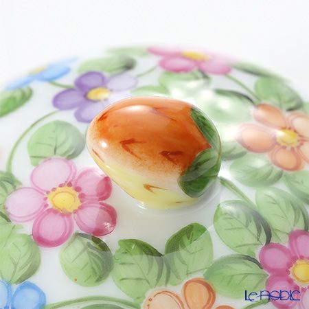 ヘレンド ファンタジー C 06038-0-11／6203 ボンボン入れ（ストロベリー）