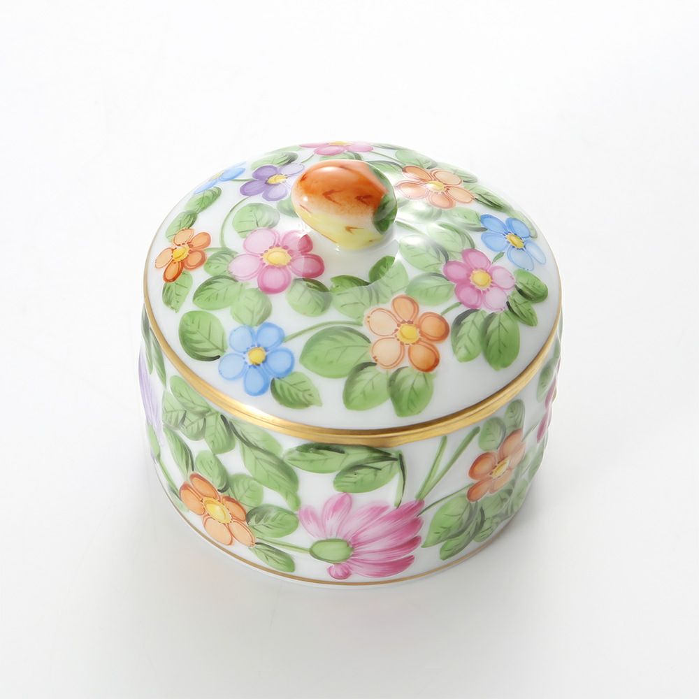 ヘレンド ファンタジー C 06038-0-11／6203 ボンボン入れ（ストロベリー）