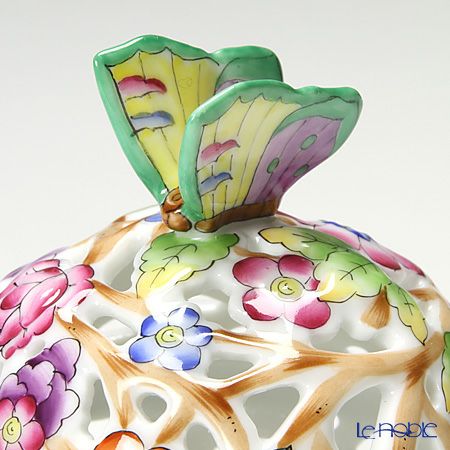 ヘレンド C2 06215-0-17 透かしボンボン（チョウ） 8cm