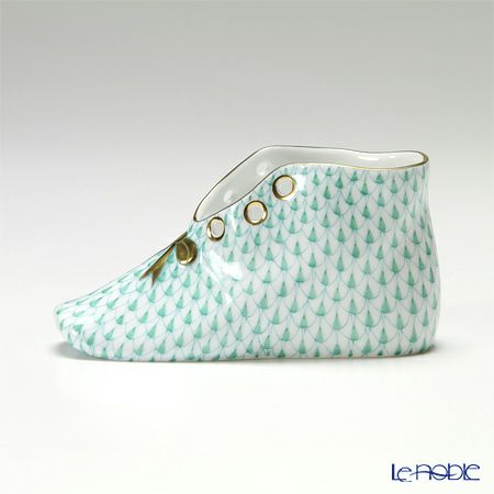 ヘレンド ファンタジー VHV 07570-0-00 シューズ 10cm グリーン