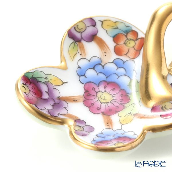 ヘレンド ペンダントトップ C1 08176-0-02 フラワー 多彩 4×3.5cm