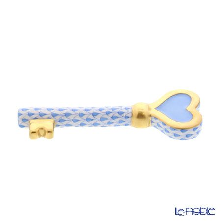 ヘレンド ファンタジー VHB 08560-0-00 ペーパーウエイト（キー） 9cm ブルー