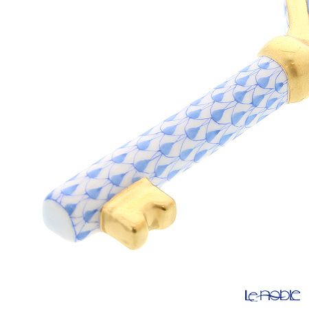 ヘレンド ファンタジー VHB 08560-0-00 ペーパーウエイト（キー） 9cm ブルー