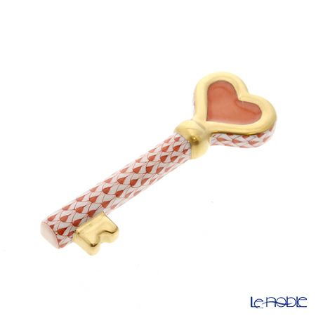 ヘレンド ファンタジー VH 08560-0-00 ペーパーウエイト（キー） 9cm オレンジ