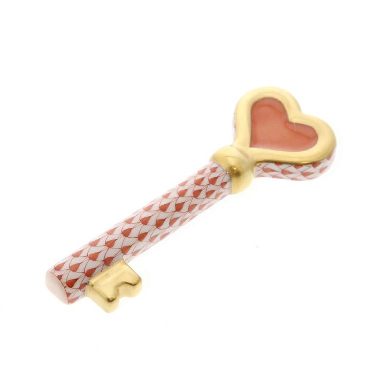 ヘレンド ファンタジー VH 08560-0-00 ペーパーウエイト（キー） 9cm オレンジ