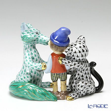 ヘレンド人形 15694-0-00 VH ピノキオ 9cm