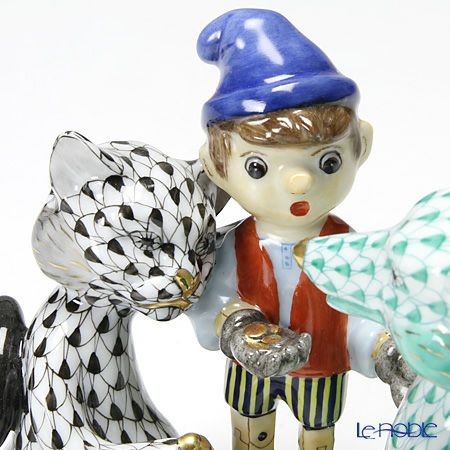 ヘレンド人形 15694-0-00 VH ピノキオ 9cm