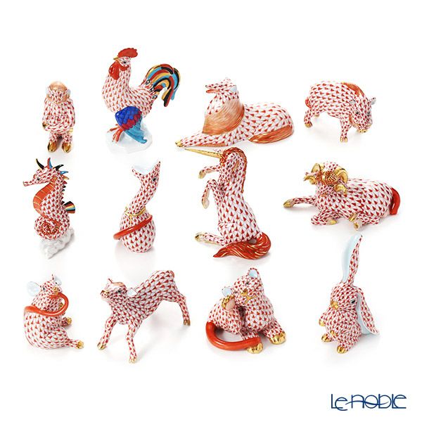 ヘレンド人形 VH 干支十二支セット