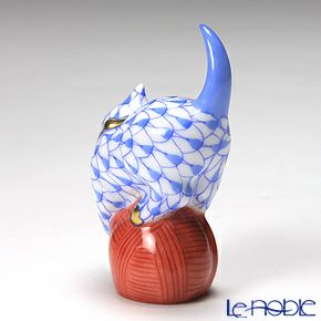 ヘレンド人形 05221-0-00 VHB ネコ