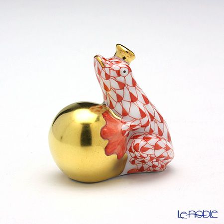 ヘレンド人形 15369-0-00 VH カエルの王様 4cm