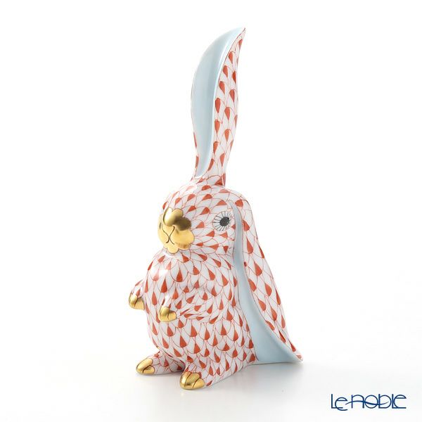 ヘレンド人形 05325-0-00 VH タチミミバニー 9.8cm